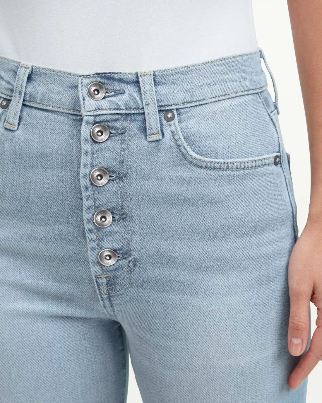 High Waist Crop Wide Leg Jeans sold by Splendid product image thumbnail 2