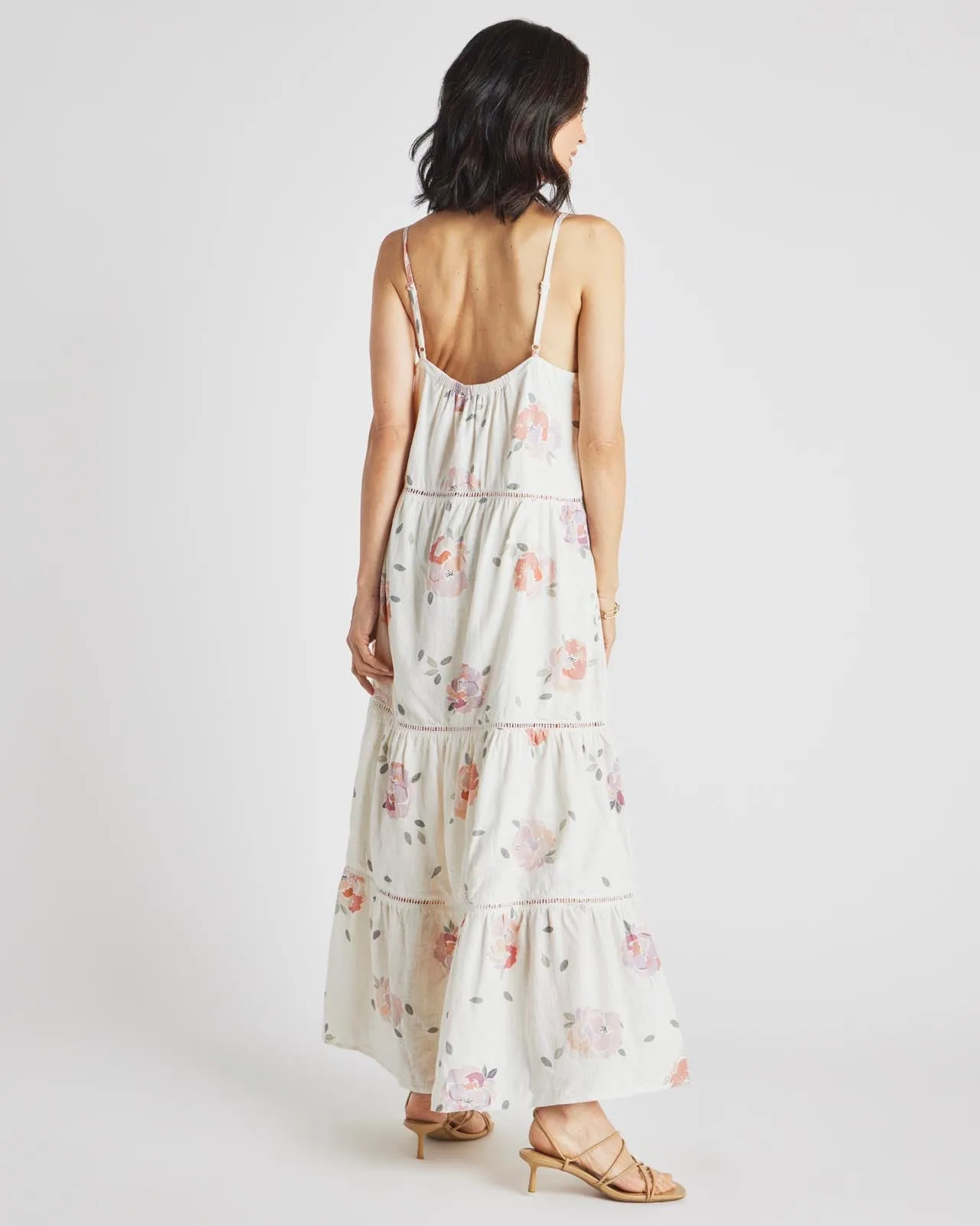 Jaqueline Spring Rose Maxi Dress sold by Splendid product image thumbnail 5