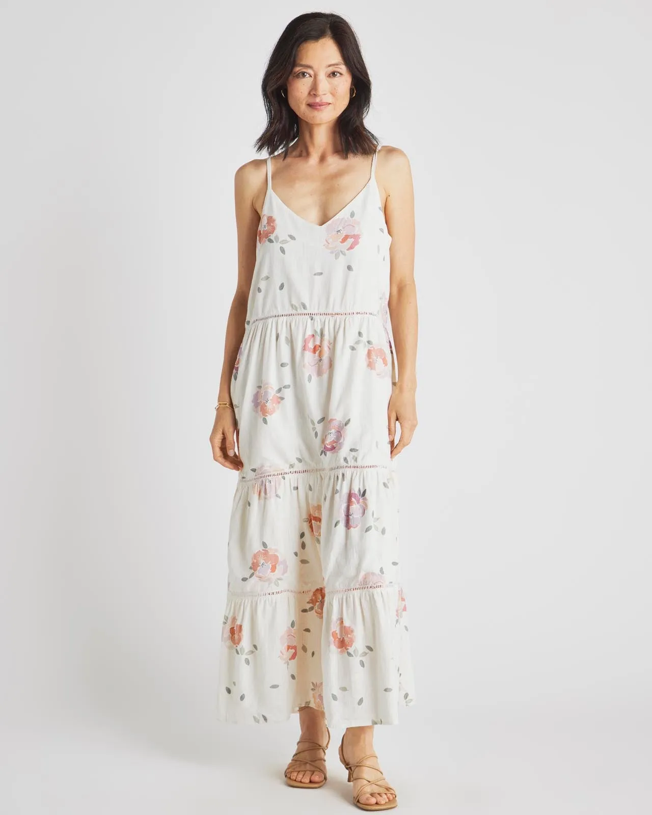 Jaqueline Spring Rose Maxi Dress sold by Splendid