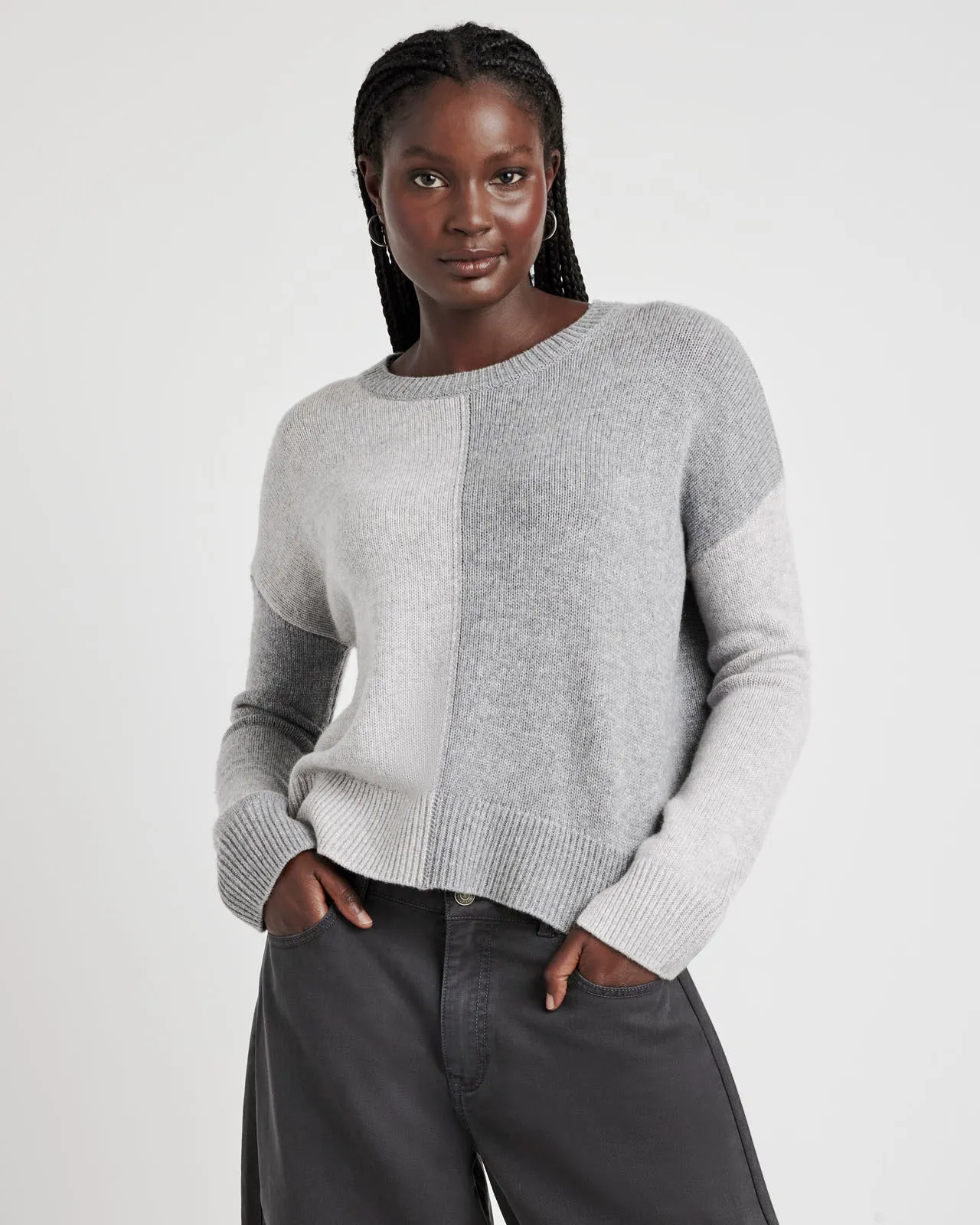 Cashblend Amy Colorblock Sweater sold by Splendid product image thumbnail 5