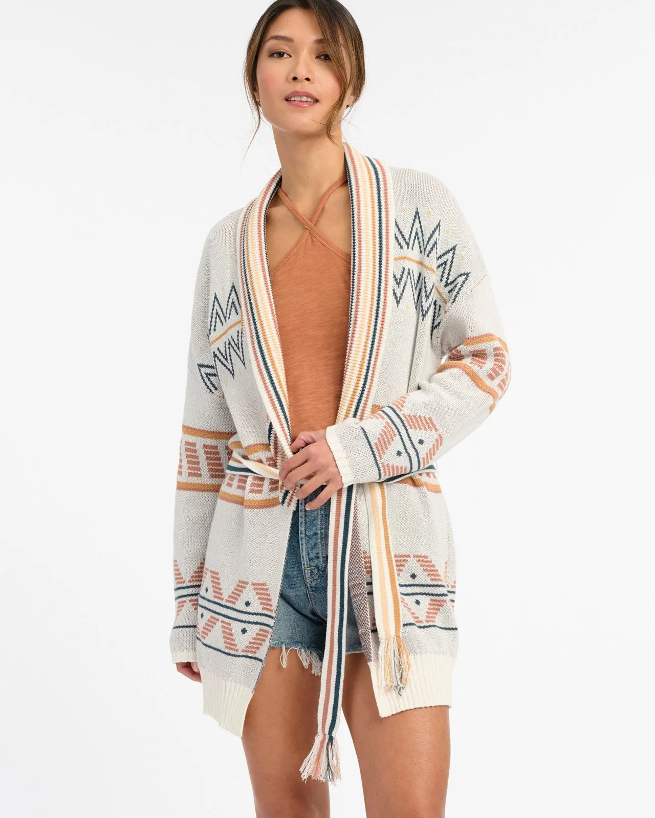 Geometric Print Cardigan sold by Splendid product image thumbnail 2