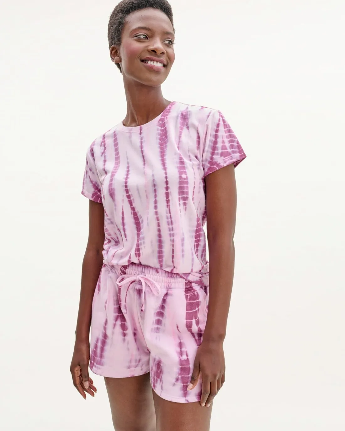 Recycled Jersey Crew Neck Tee sold by Splendid