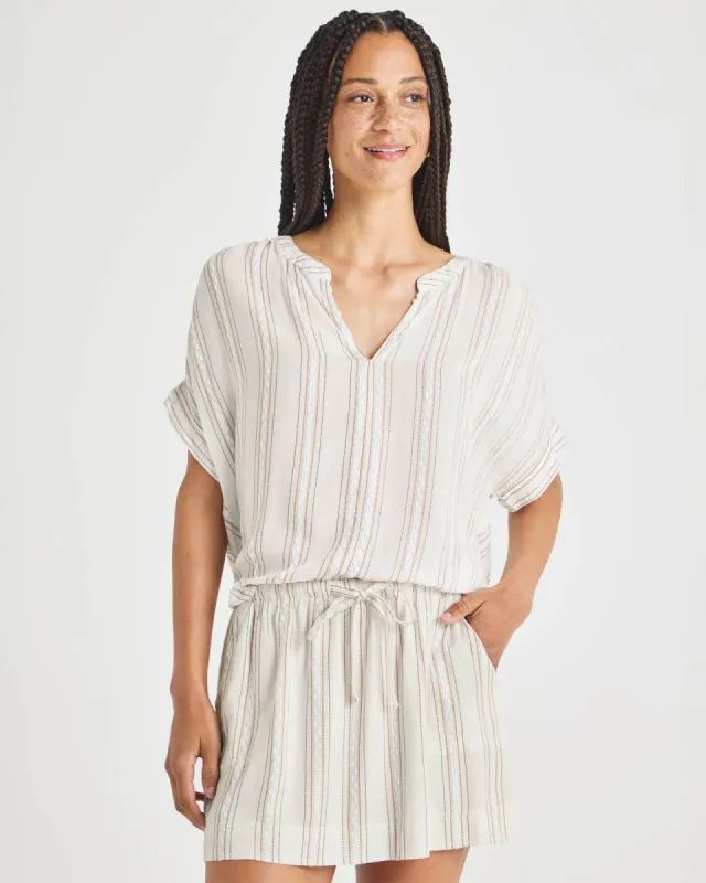 Wynne Striped Blouse sold by Splendid