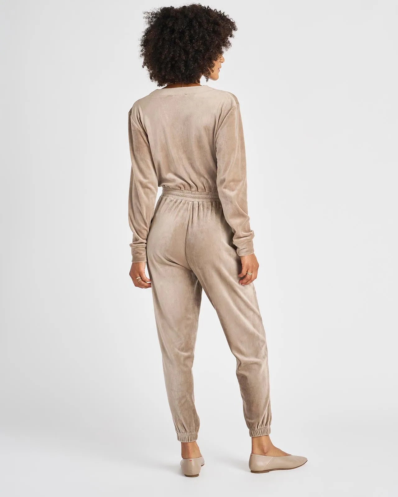 Nicola Velour Jumpsuit sold by Splendid product image thumbnail 4