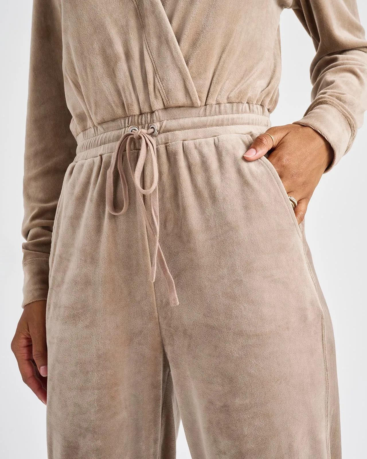 Nicola Velour Jumpsuit sold by Splendid product image thumbnail 3