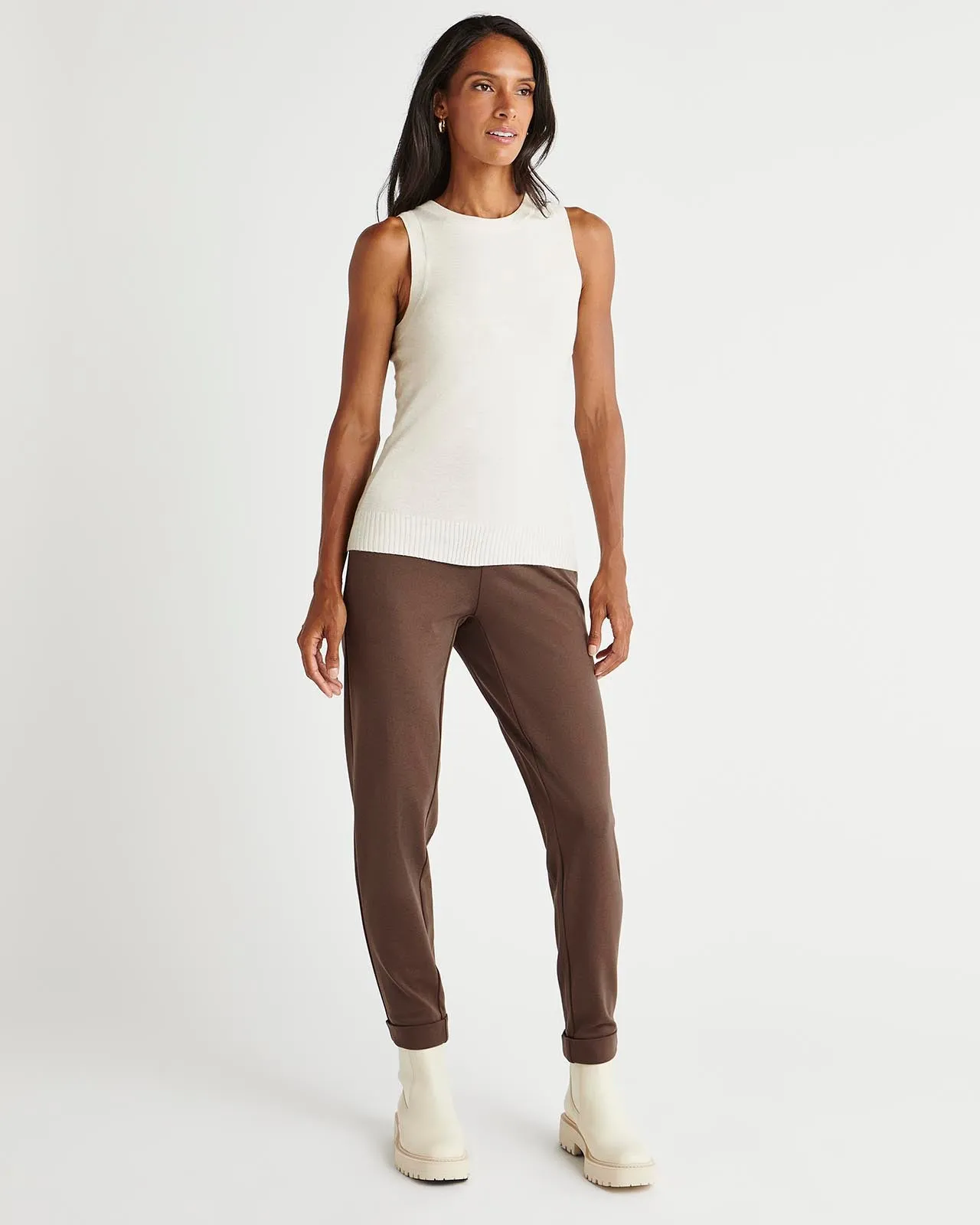 Splendid x Cella Jane Sweater Tank sold by Splendid product image thumbnail 4