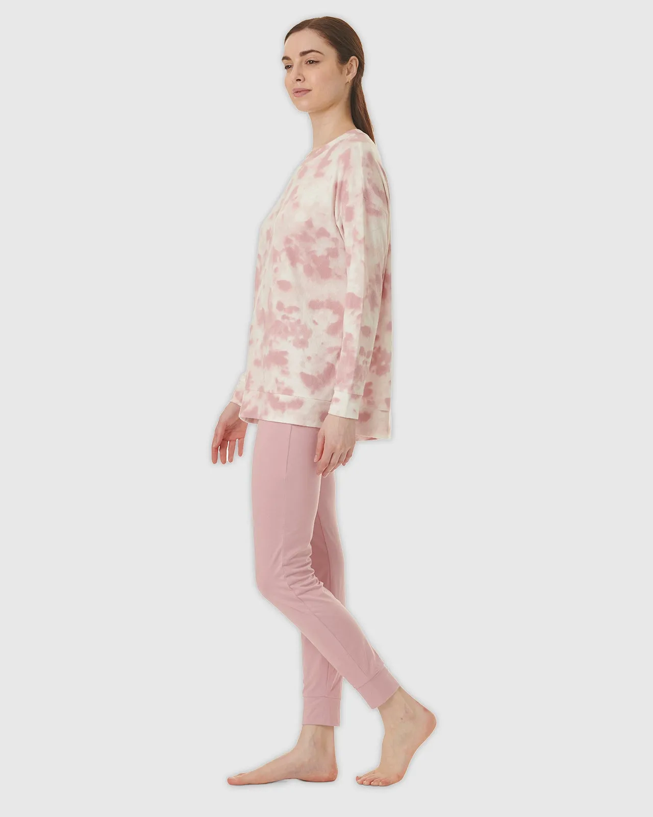 Mauve Tie Dye Westerly PJ Set sold by Splendid product image thumbnail 3