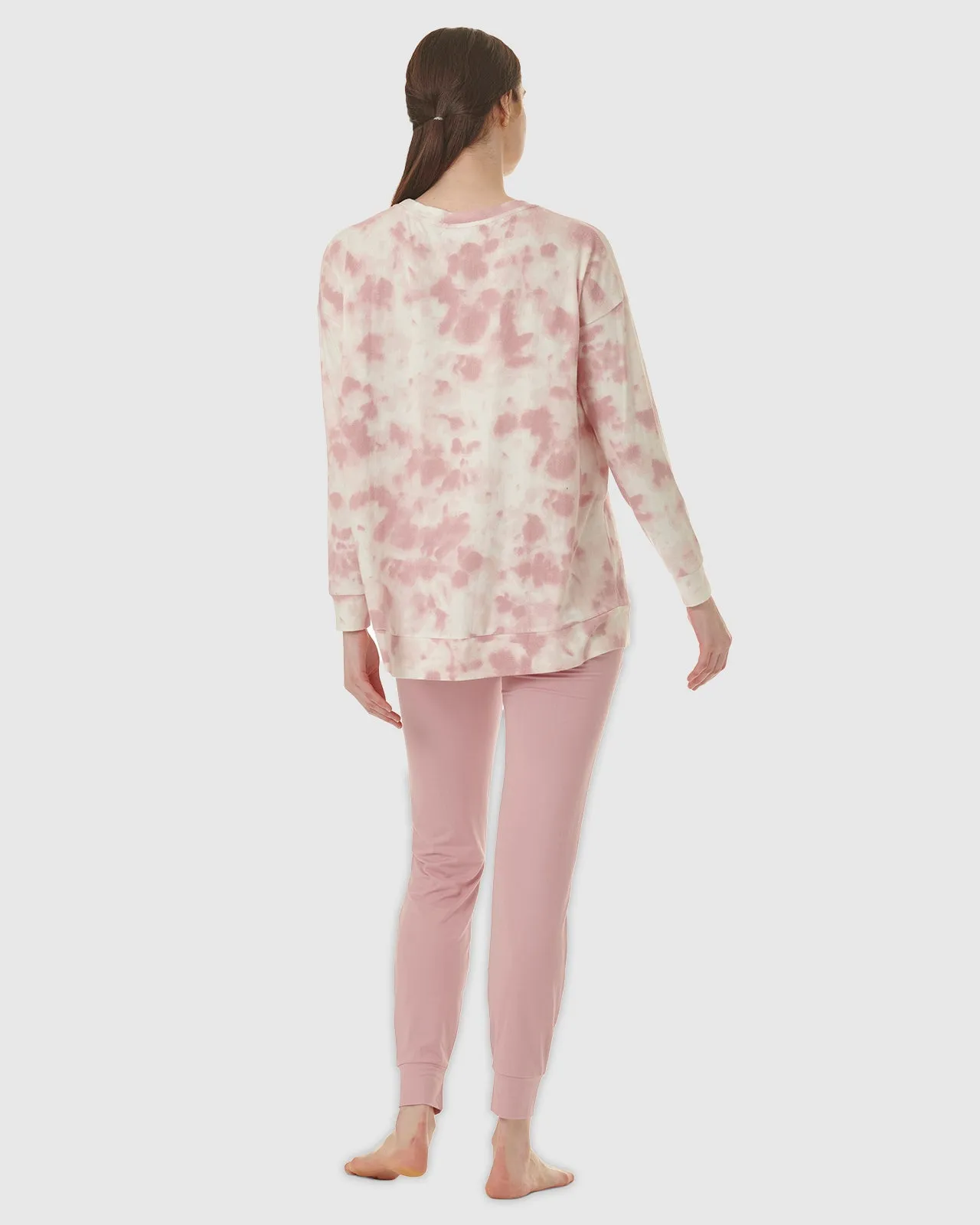 Mauve Tie Dye Westerly PJ Set sold by Splendid product image thumbnail 4