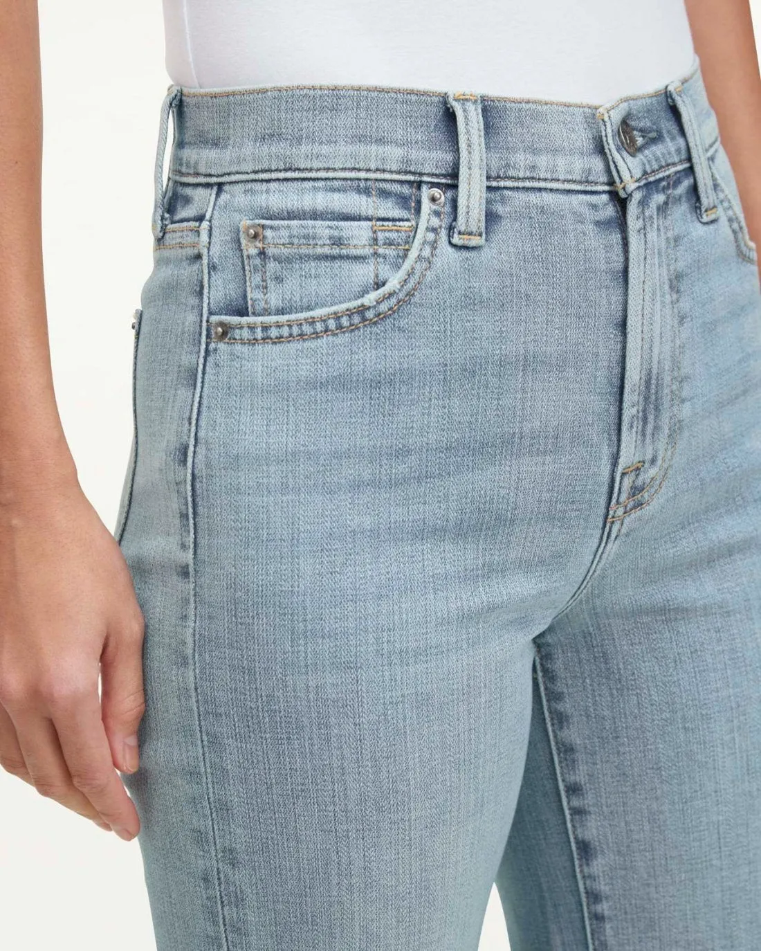 High Waist Crop Wide Leg Jeans sold by Splendid product image thumbnail 2