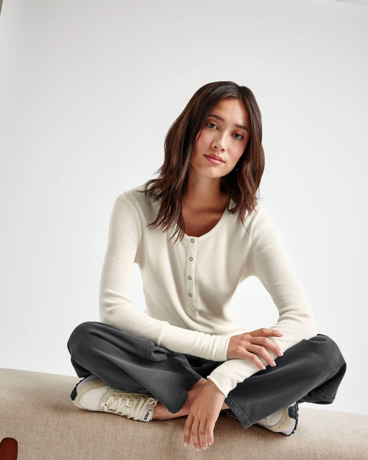 Thermal Forever Henley sold by Splendid product image thumbnail 5