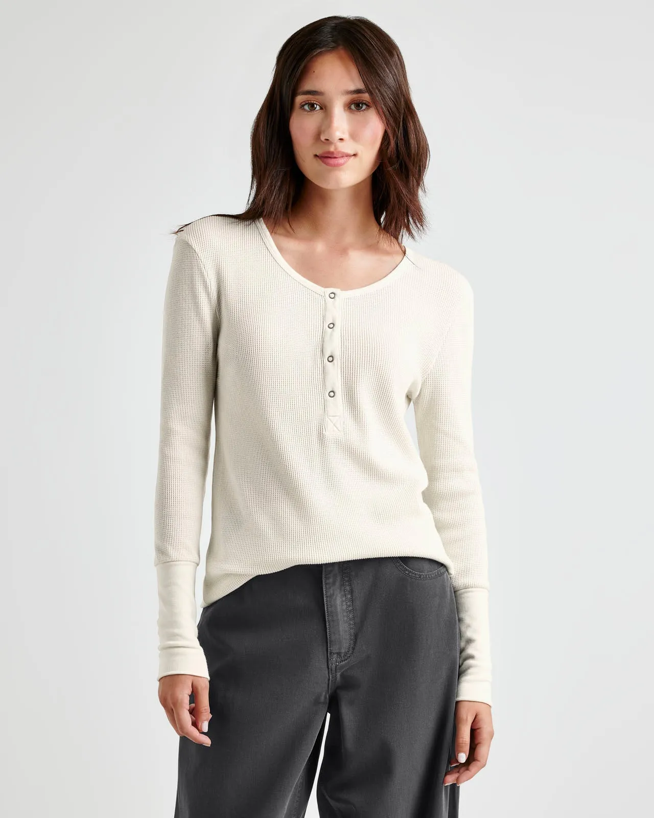 Thermal Forever Henley sold by Splendid product image thumbnail 4