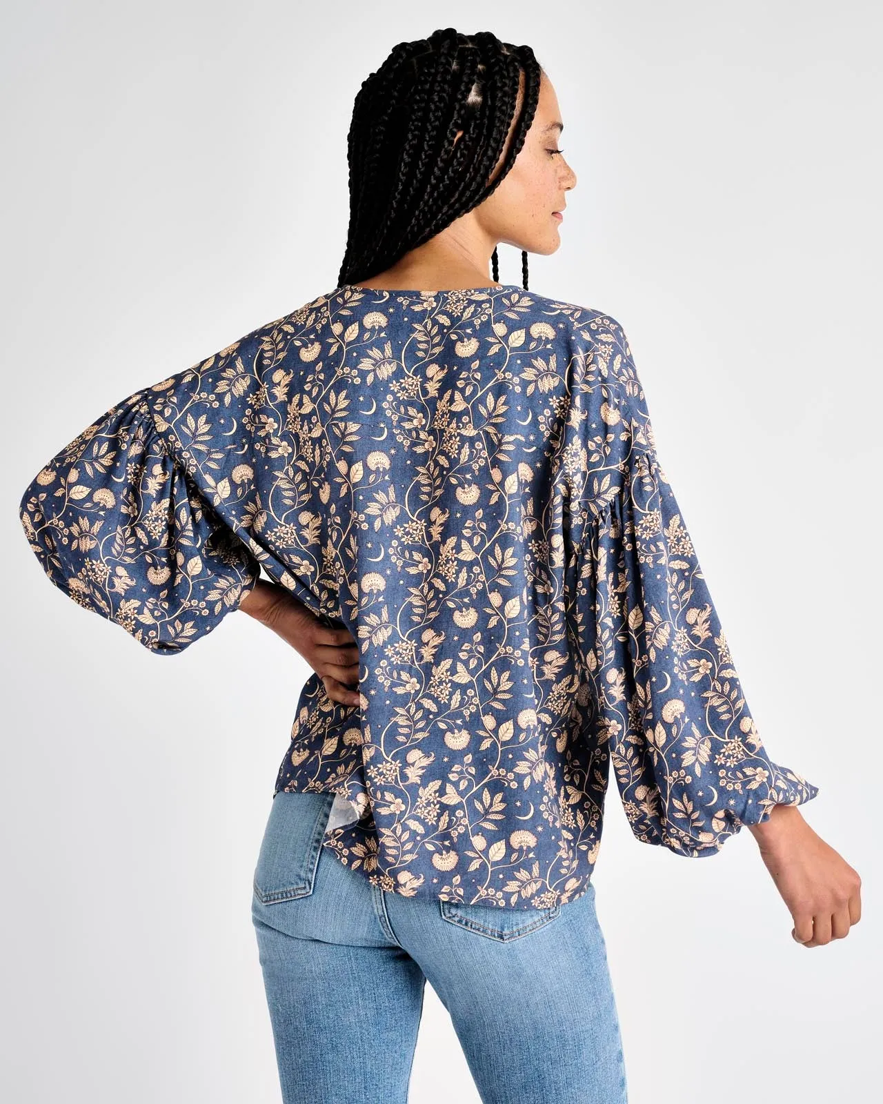 Eleanor Floral Top sold by Splendid product image thumbnail 4