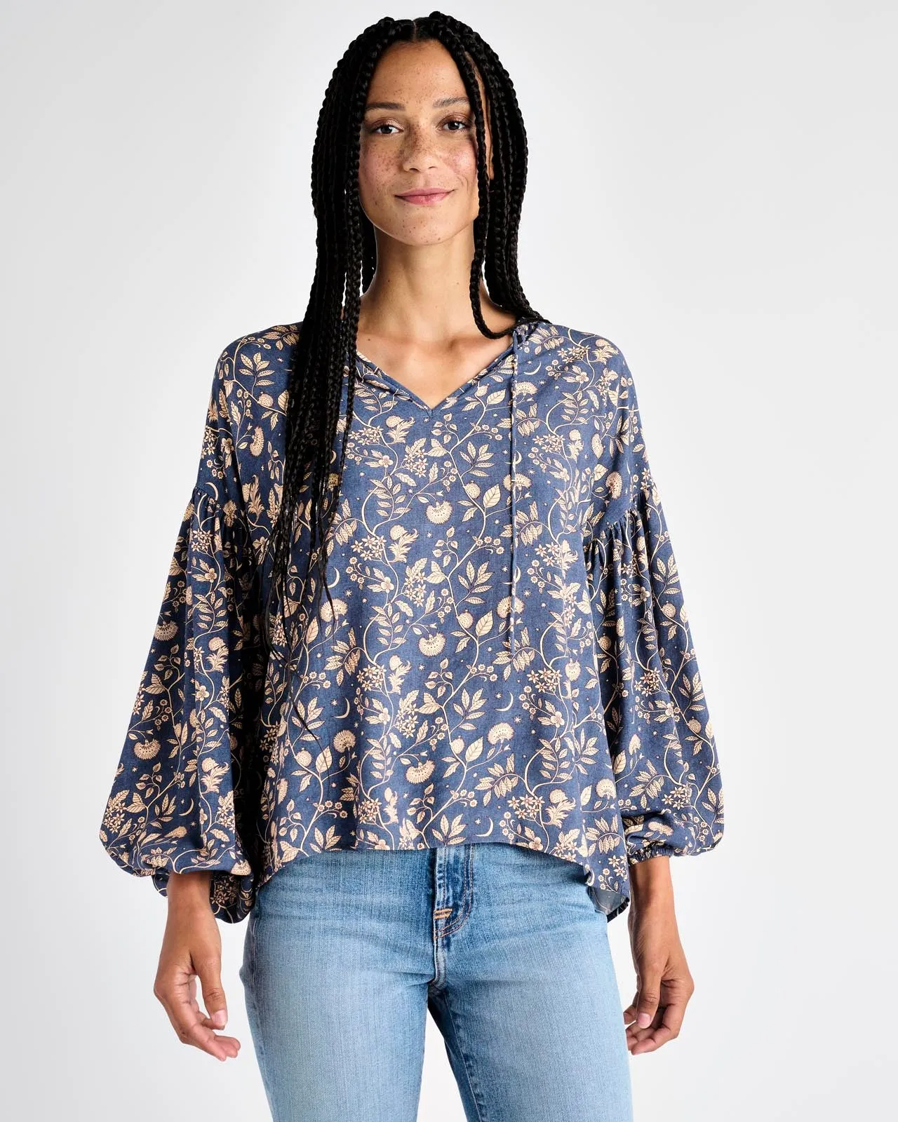 Eleanor Floral Top sold by Splendid product image thumbnail 5