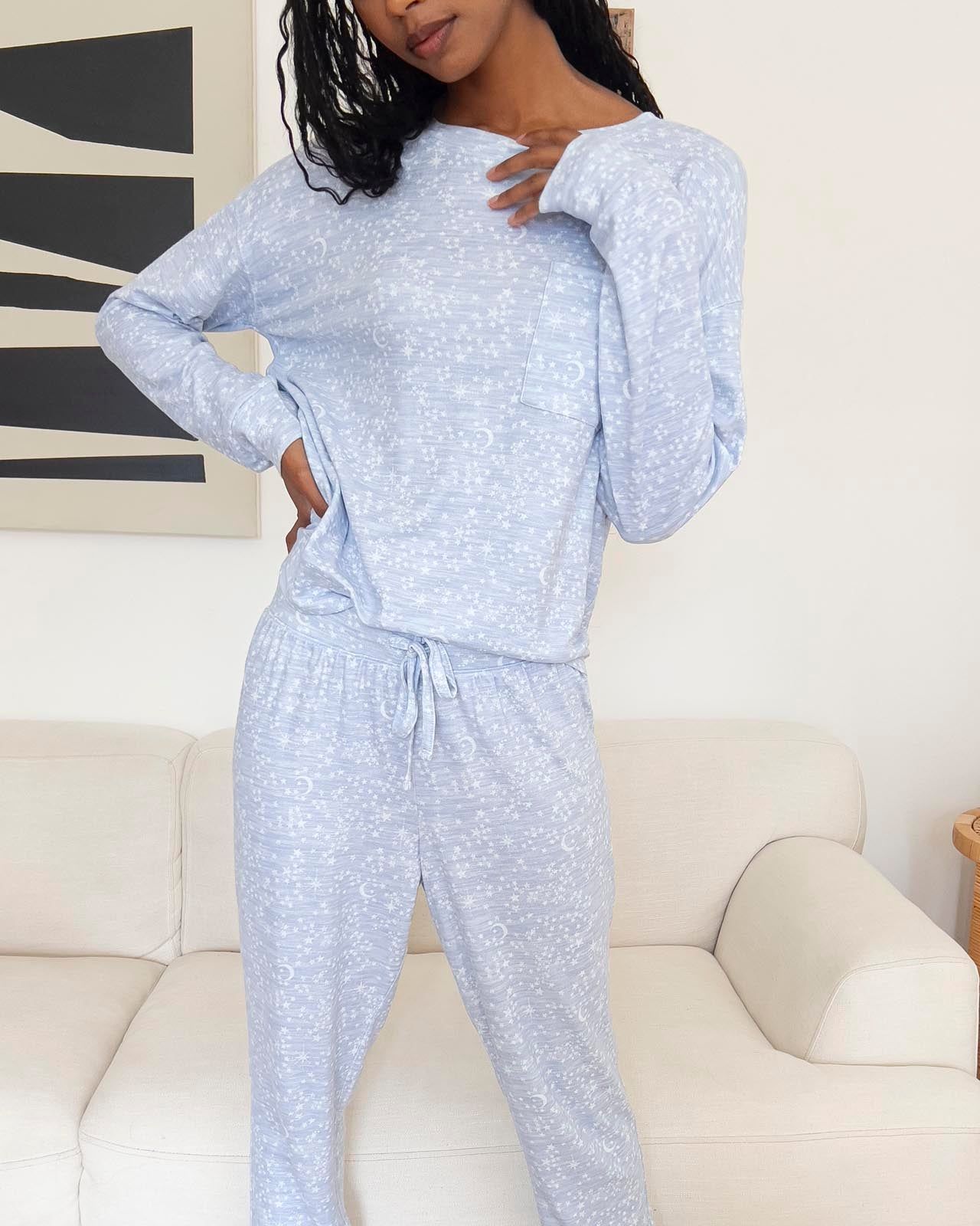 Marna Jersey Stars PJ Set sold by Splendid