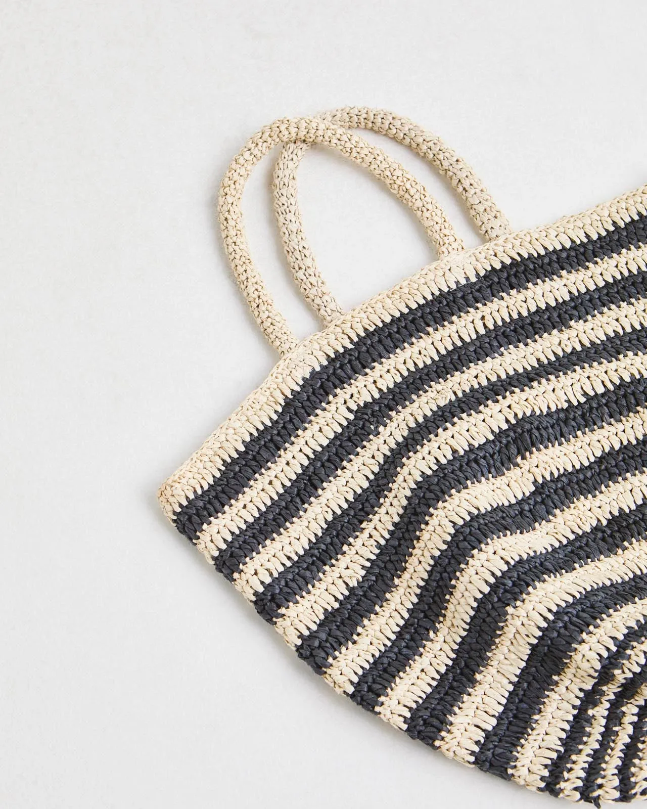Riviera Raffia Stripe Tote sold by Splendid product image thumbnail 4