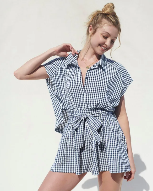 Gabrielle Gingham Top sold by Splendid