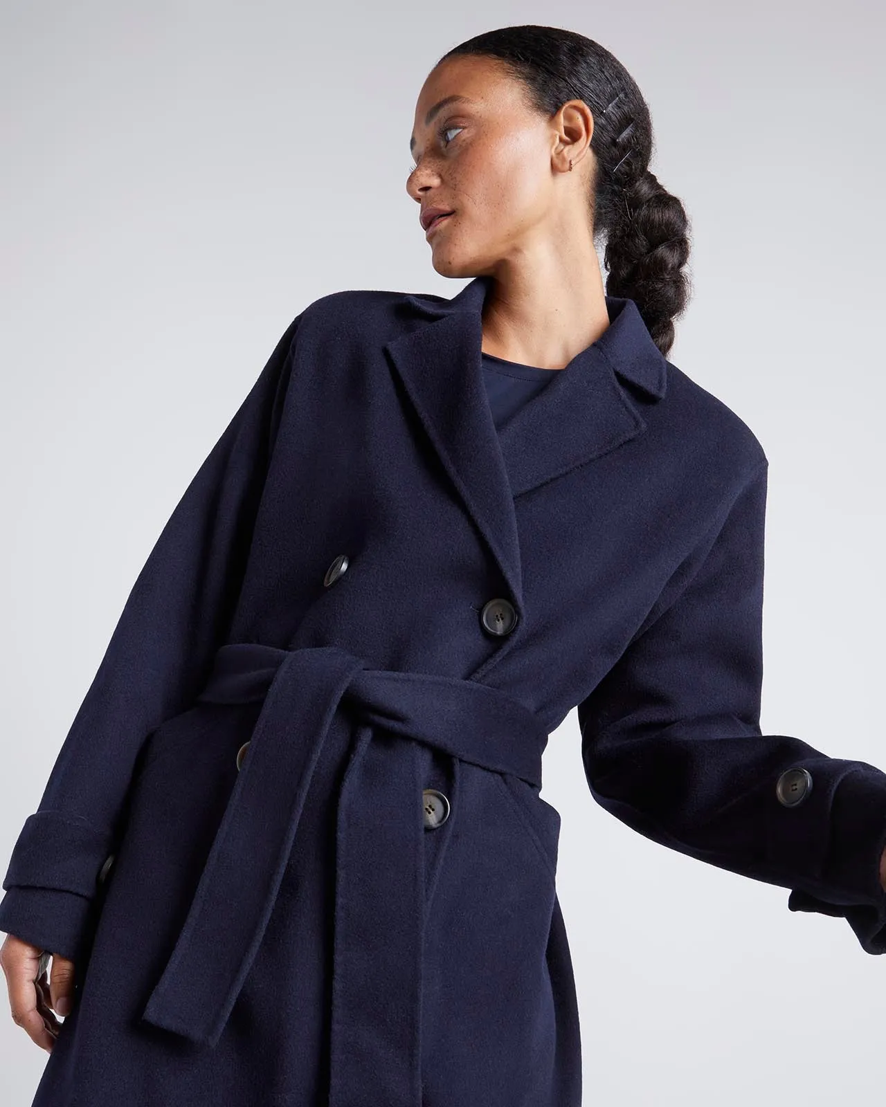Kate Young x Splendid Wool-Cashmere Maxi Coat sold by Splendid product image thumbnail 2