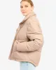 Faux Leather Puffer Jacket sold by Splendid