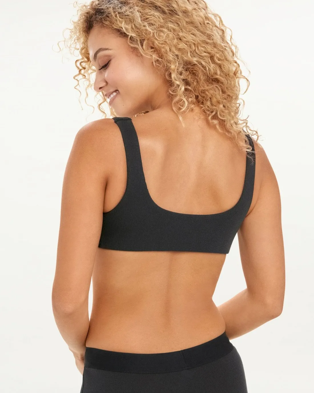 Rib Cotton Bra sold by Splendid product image thumbnail 5