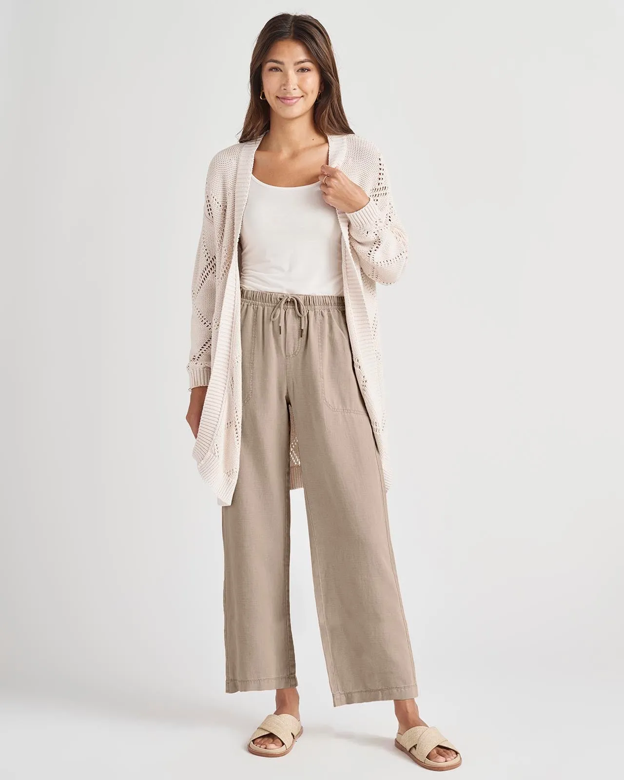 Angie Crop Wide Leg Pant sold by Splendid product image thumbnail 2