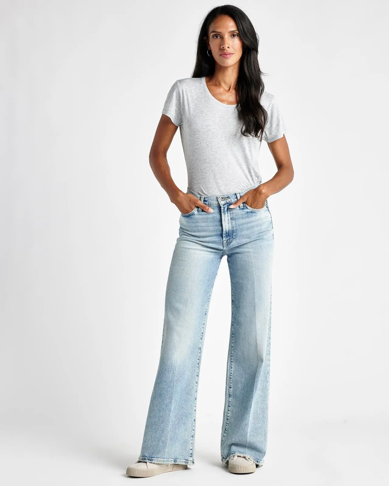 High Waist Wide Leg Jean sold by Splendid product image thumbnail 3