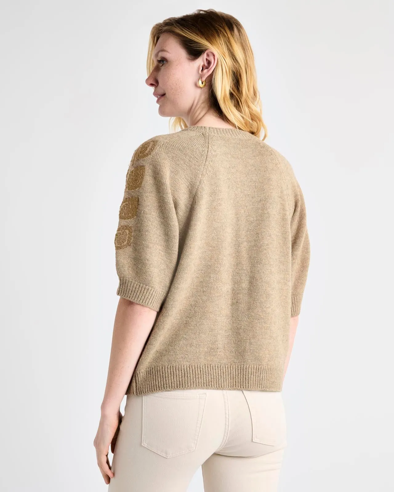 Esme Embroidered Sweater sold by Splendid product image thumbnail 4
