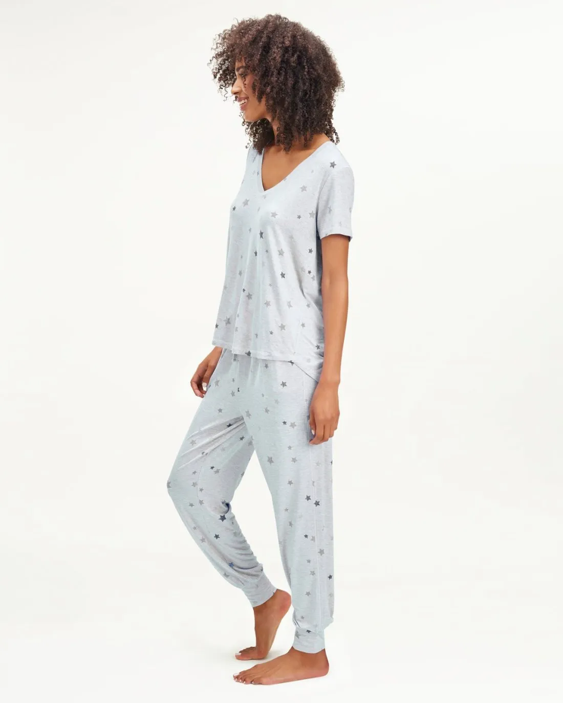 Stay Home V-Neck Jogger Set sold by Splendid product image thumbnail 2