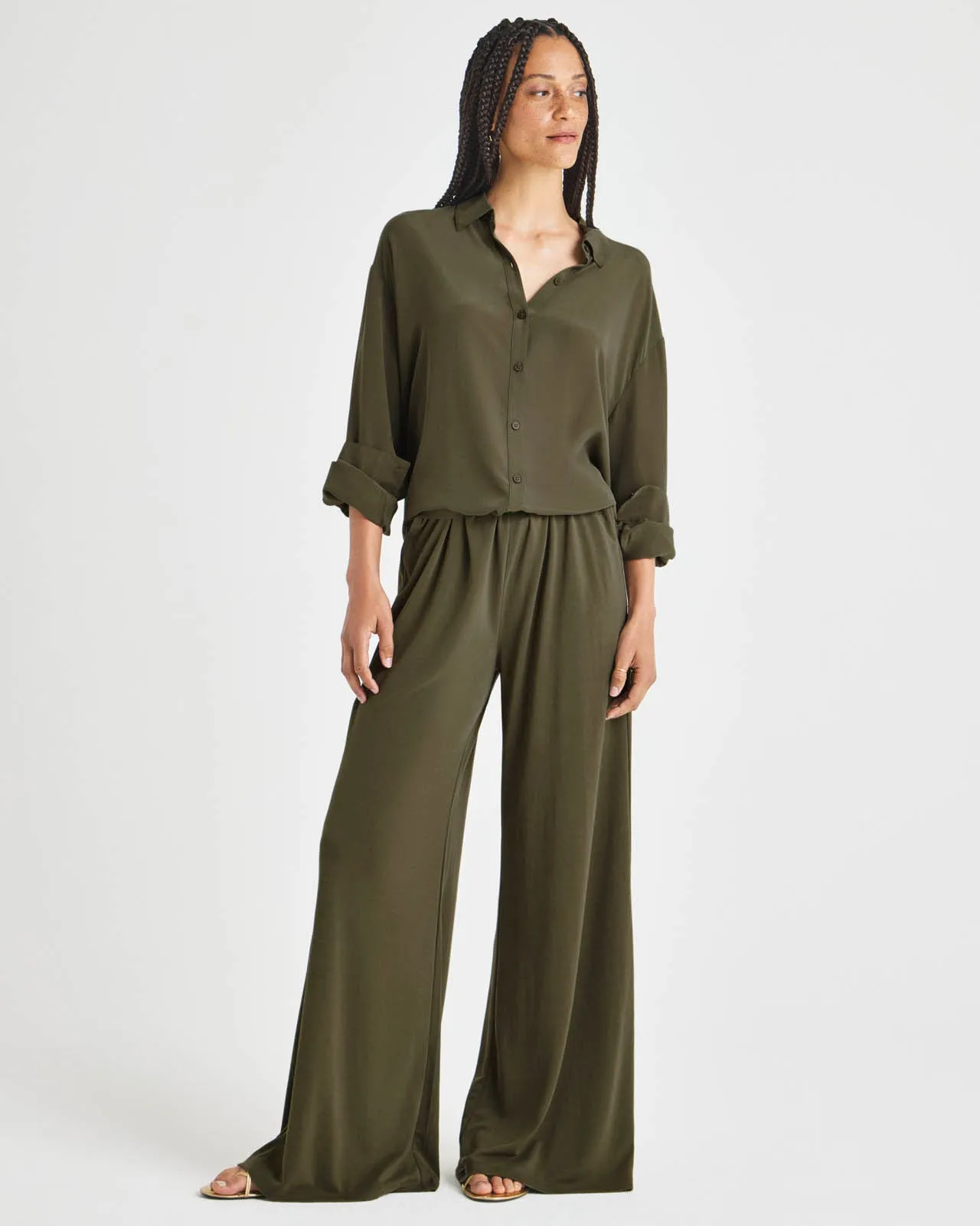 Alessandra Silk Shirt sold by Splendid product image thumbnail 4
