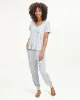 Stay Home V-Neck Jogger Set sold by Splendid