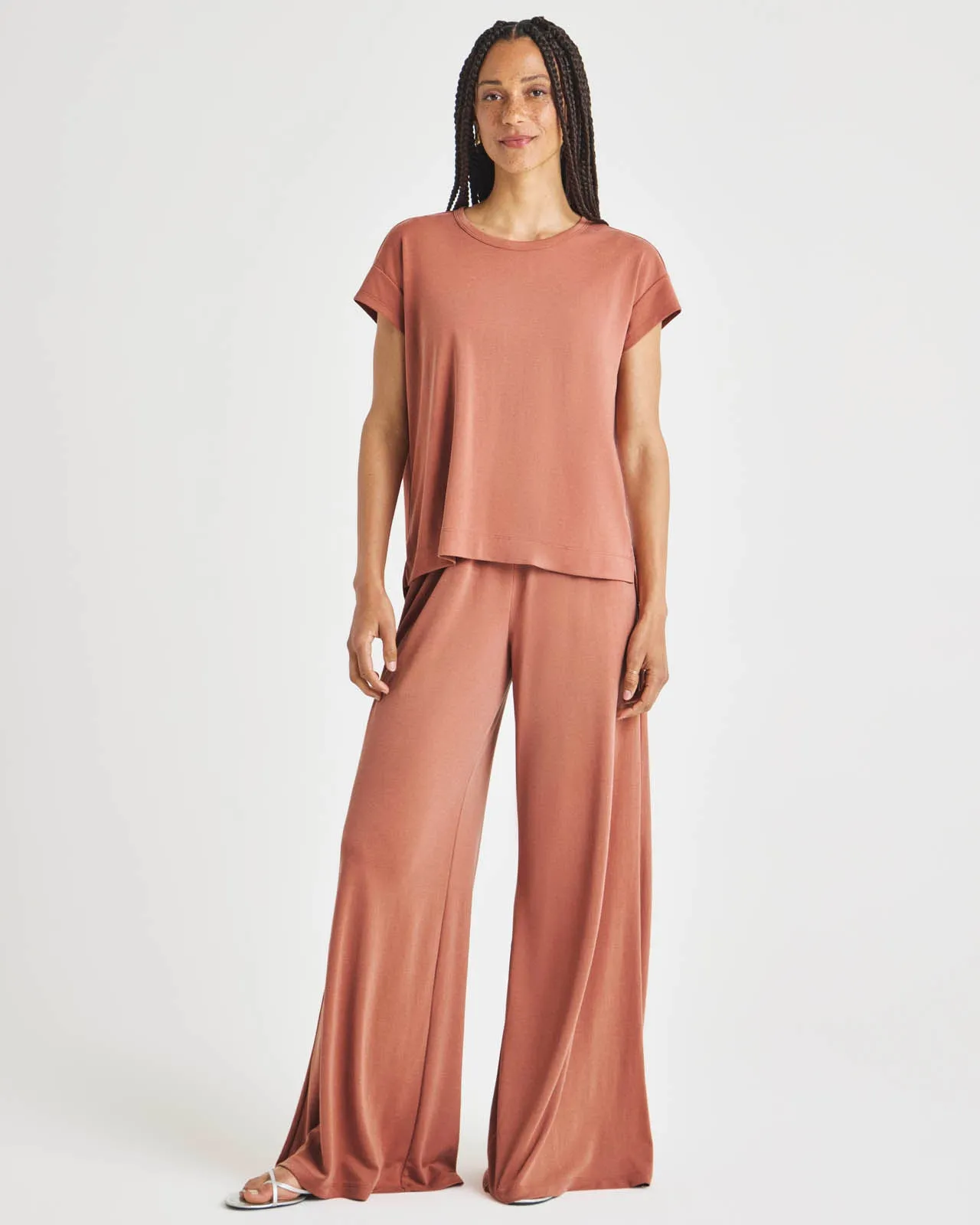 Giada Sandwash Palazzo Pant sold by Splendid product image thumbnail 4