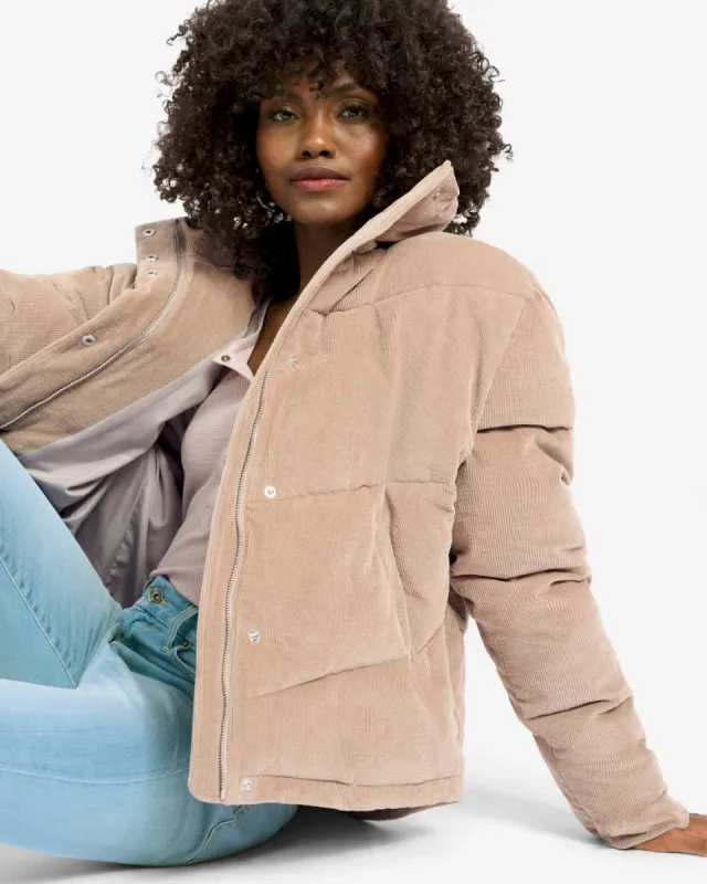 Milla Cord Puffer Jacket sold by Splendid