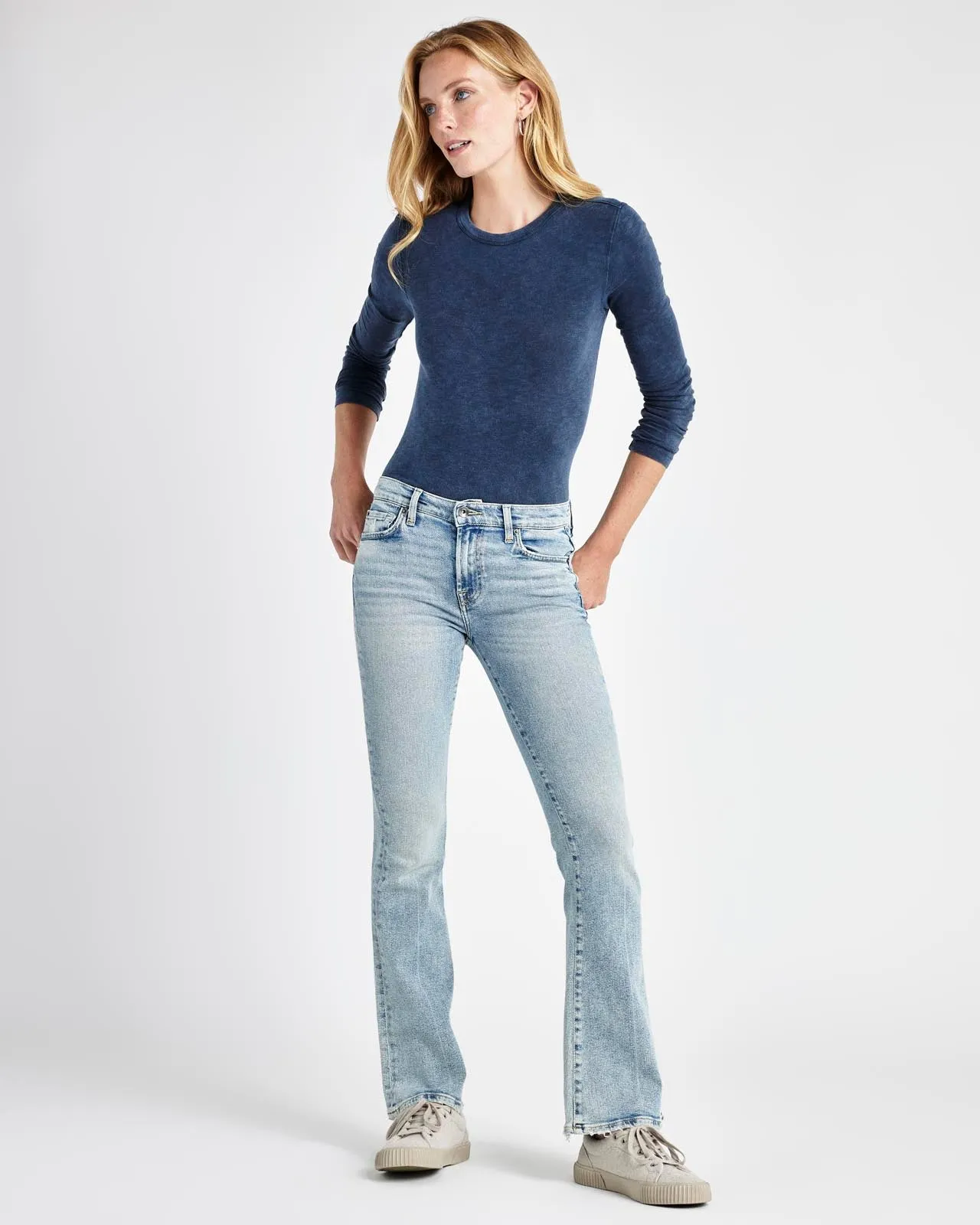 Bootcut Jean in Medium Wash sold by Splendid product image thumbnail 3