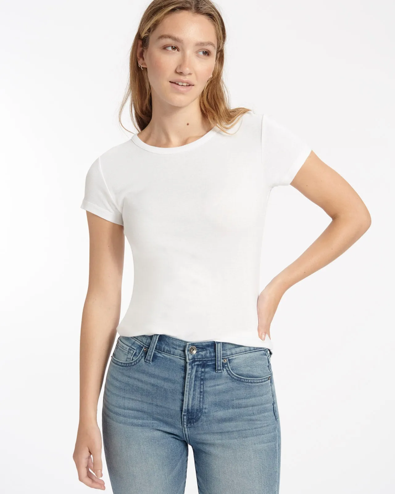 Abbie Crewneck Tee sold by Splendid product image thumbnail 2