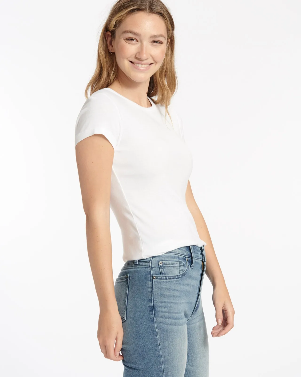 Abbie Crewneck Tee sold by Splendid product image thumbnail 4