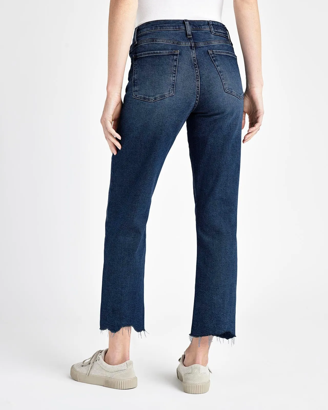 High Waist Raw Hem Stretch Jean sold by Splendid product image thumbnail 5