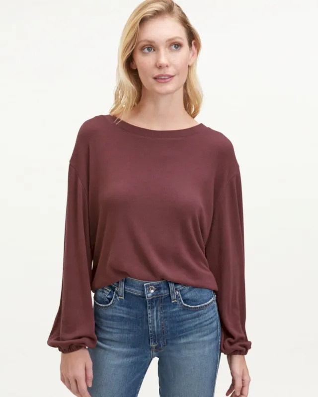 Hazel Rib Pullover sold by Splendid