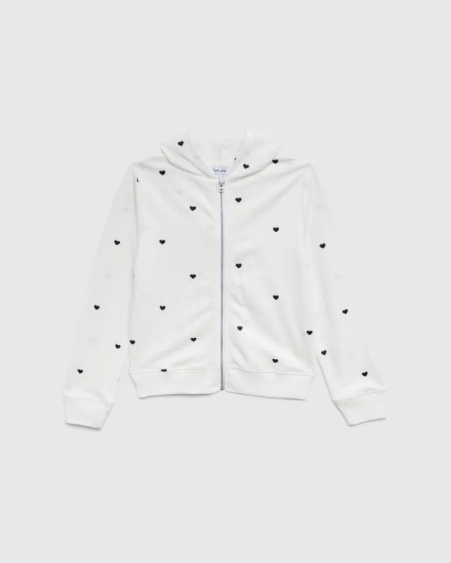 Girls Embroidered Heart Jacket sold by Splendid