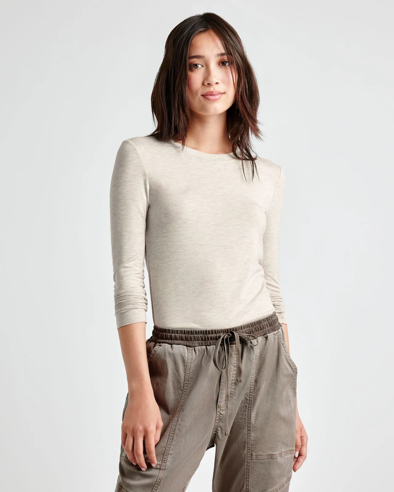 Bamboo Long Sleeve Tee sold by Splendid product image thumbnail 2