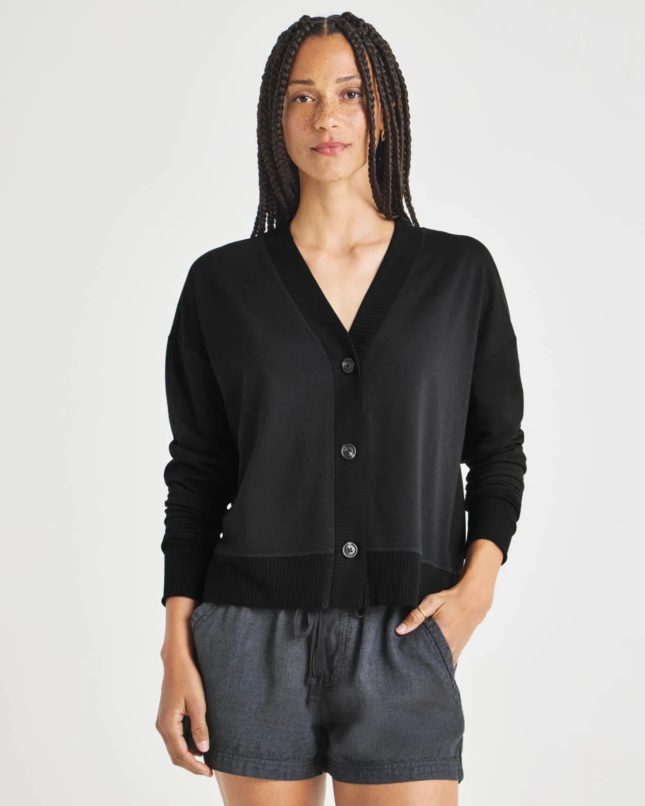 Soft Fleece Layne Cardigan sold by Splendid