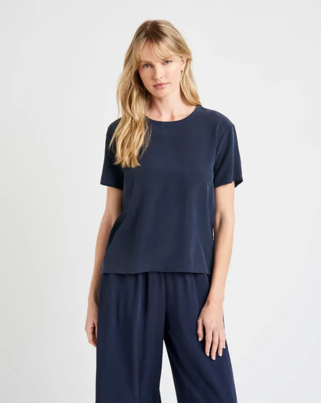Alessandra Silk Tee sold by Splendid