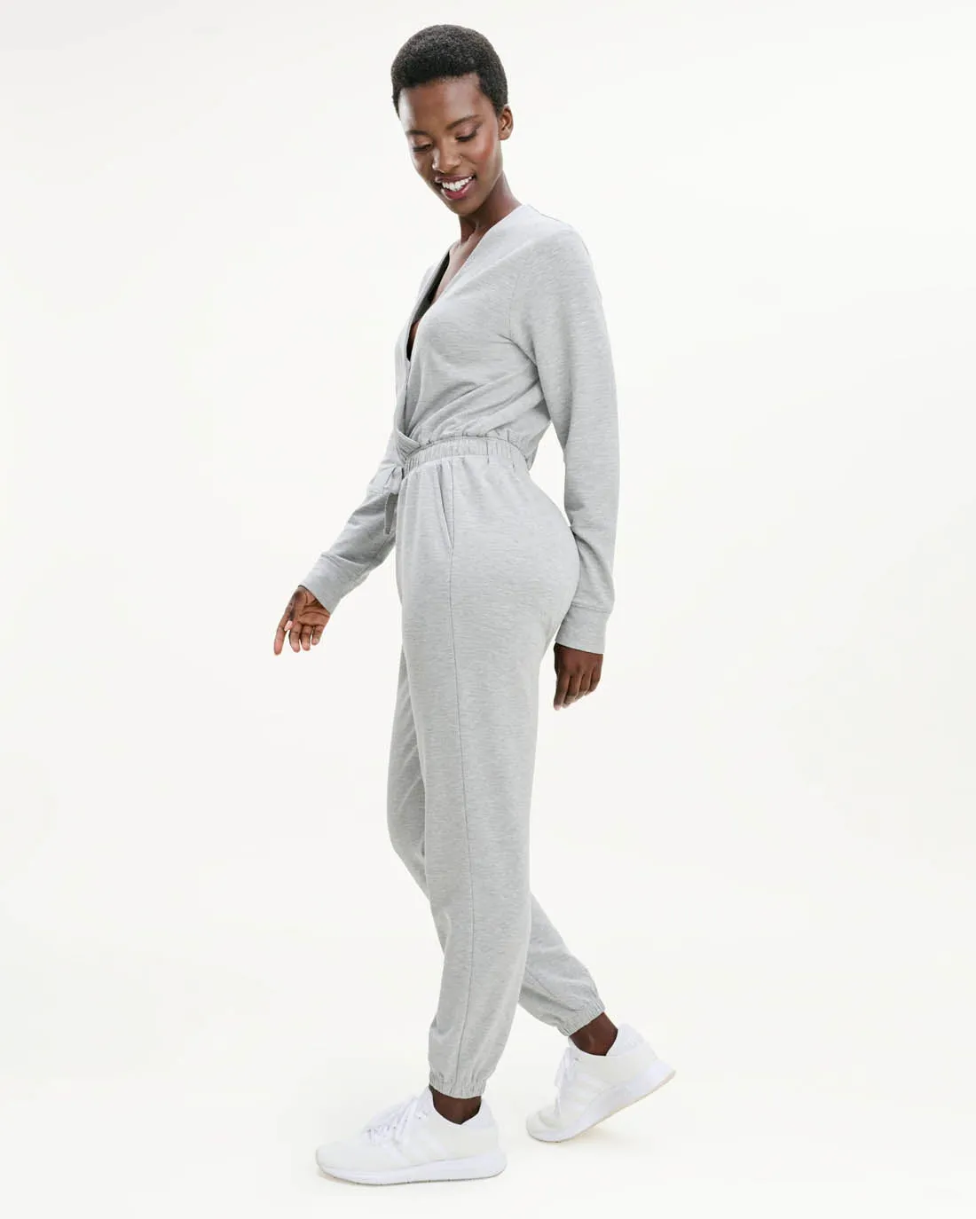 Splendid x Cella Jane Supersoft Surplice Jumpsuit sold by Splendid product image thumbnail 4