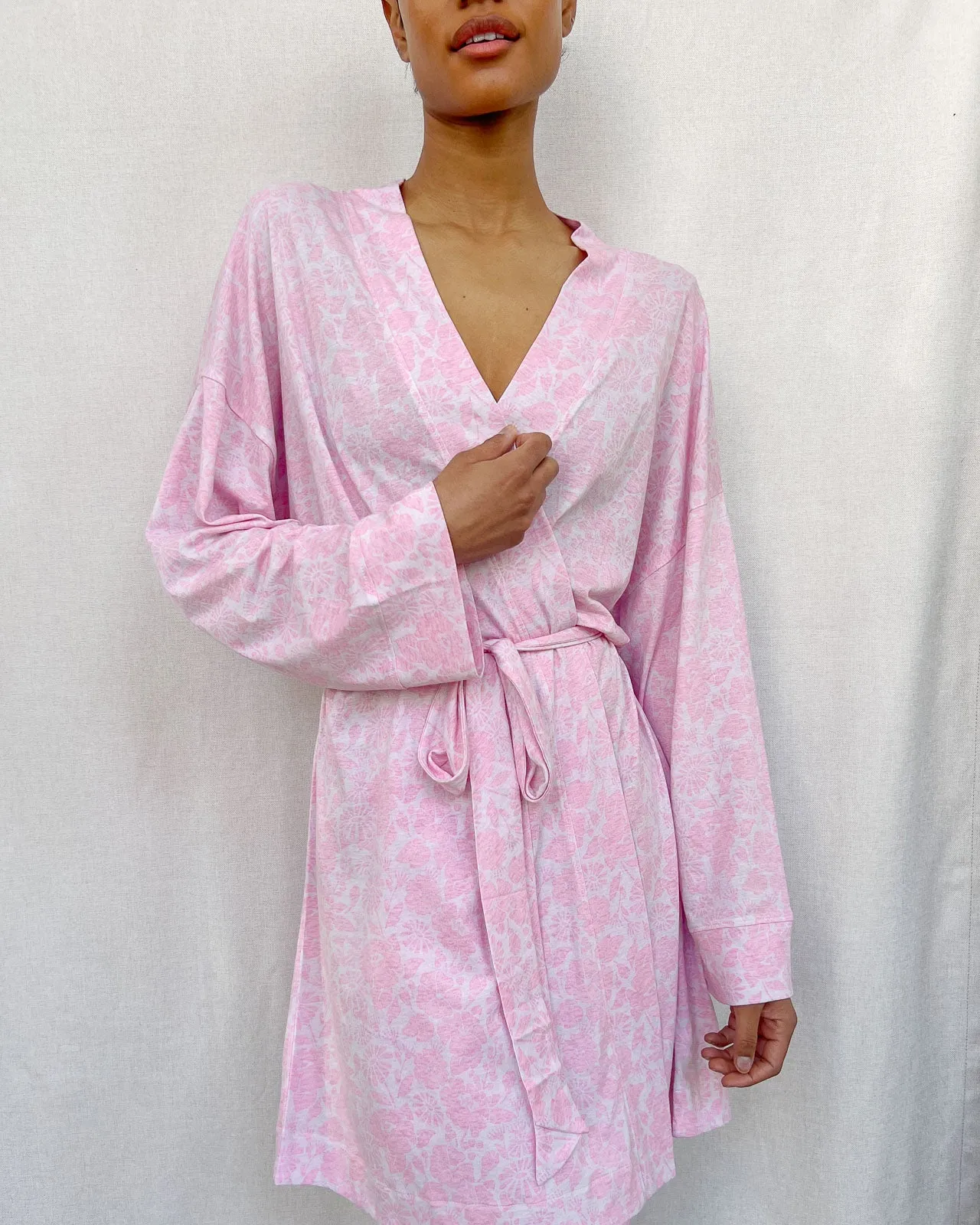 Faded Floral Aurora Robe sold by Splendid product image thumbnail 3