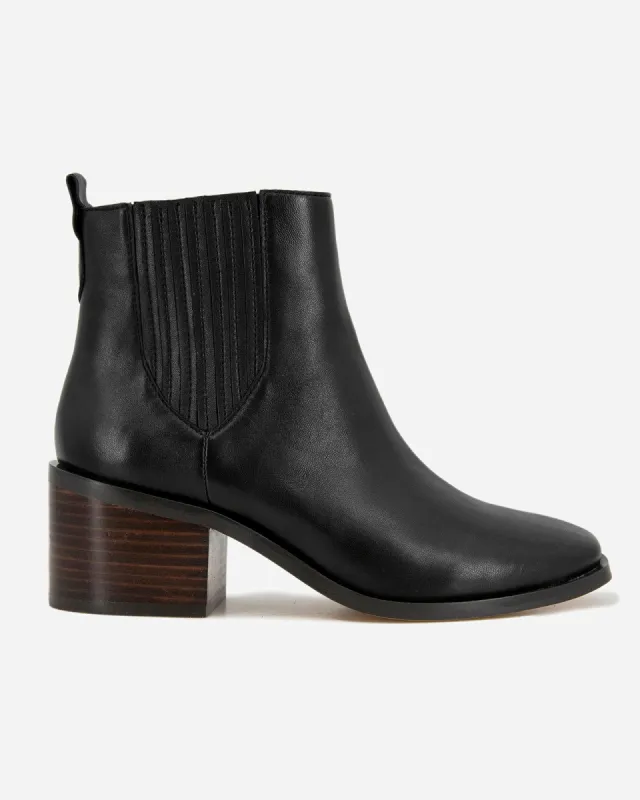Amalie Chelsea Bootie in Black sold by Splendid