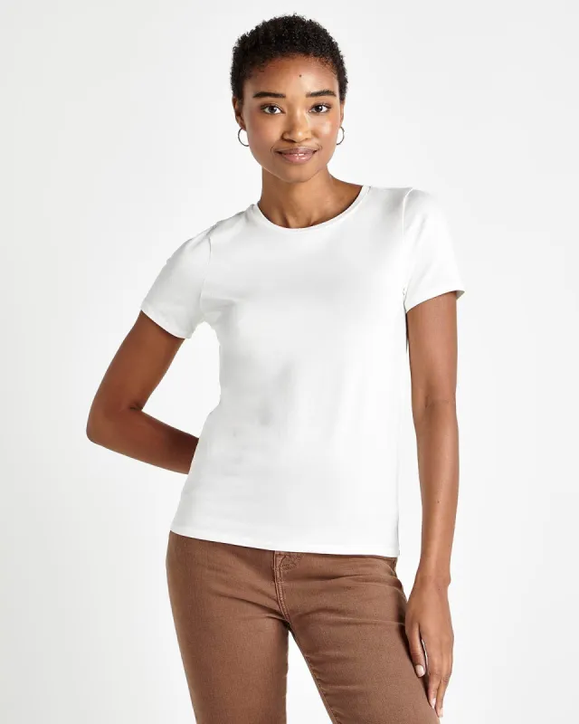 Genevieve Short Sleeve Tee sold by Splendid