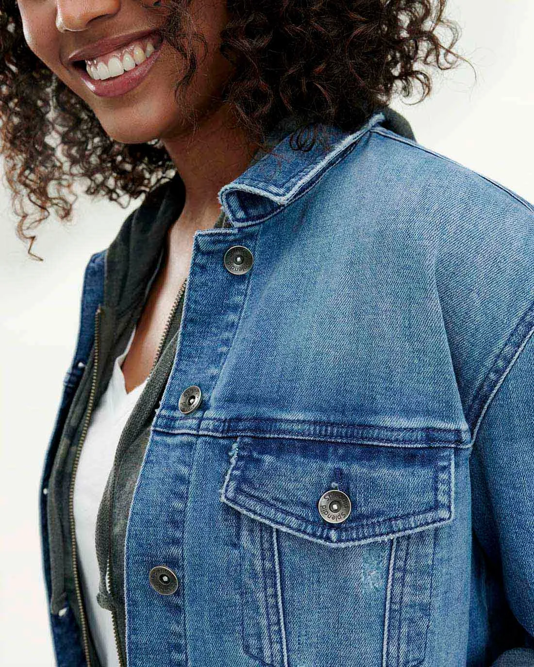 Boyfriend Denim Jacket sold by Splendid product image thumbnail 4