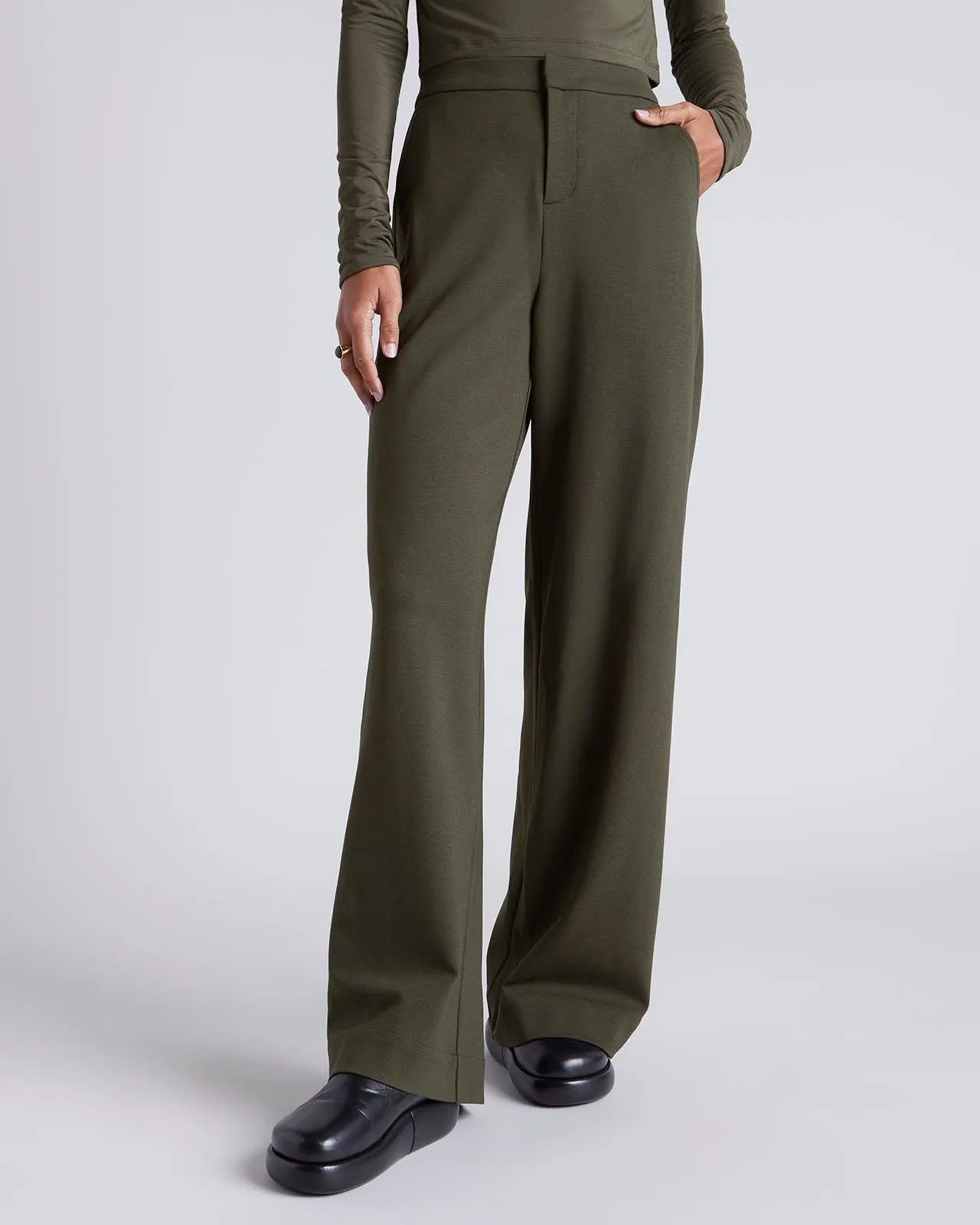 Kate Young x Splendid Straight Leg Pant sold by Splendid product image thumbnail 2