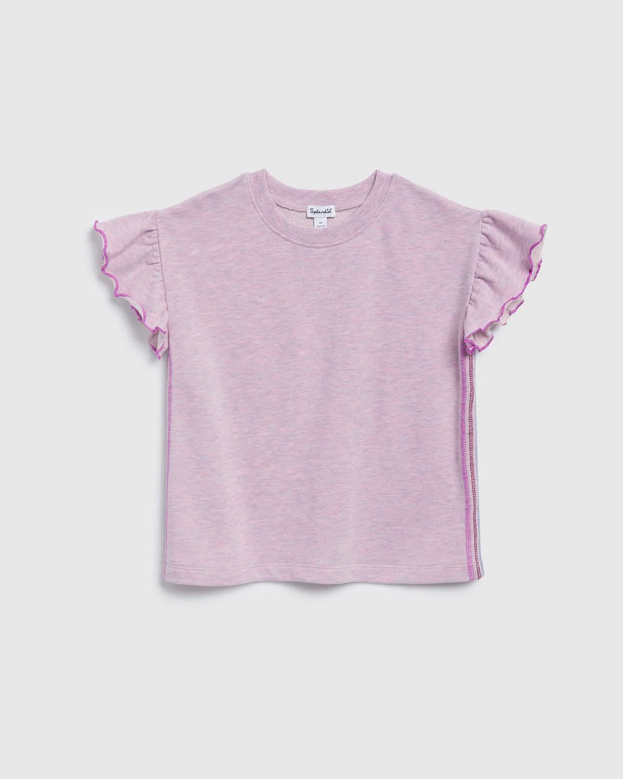 Girls Cotton Candy Ruffle Tee sold by Splendid