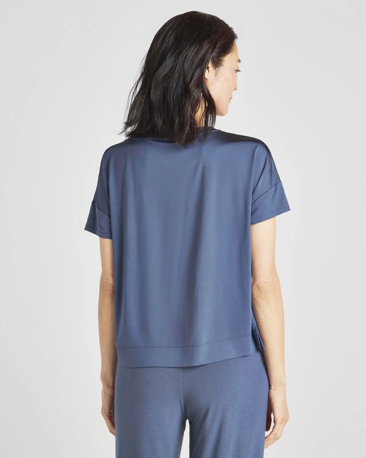 Charmeuse LYR Short Sleeve Tee sold by Splendid product image thumbnail 5