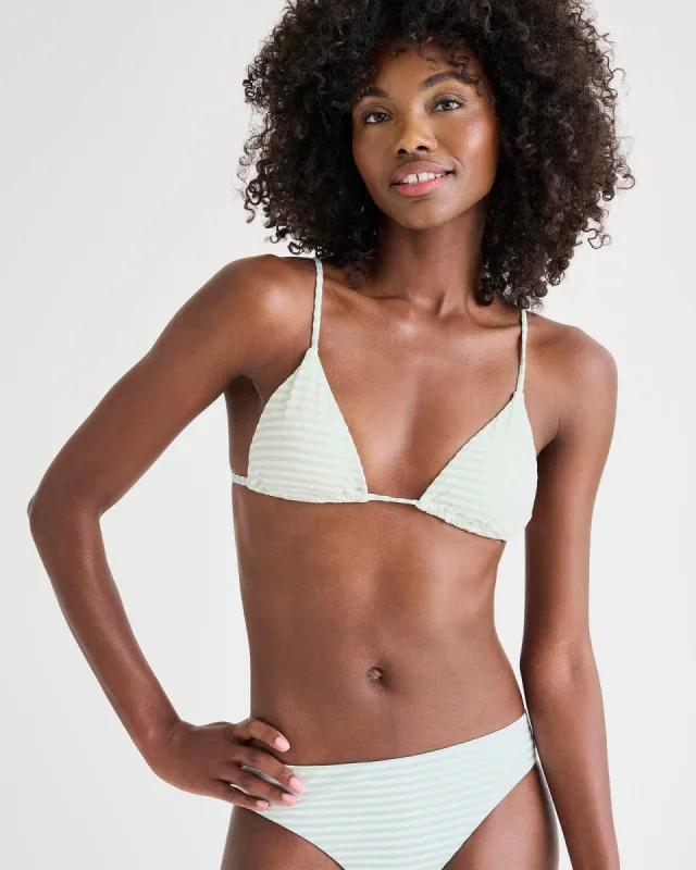 Sage Triangle Bikini Top sold by Splendid