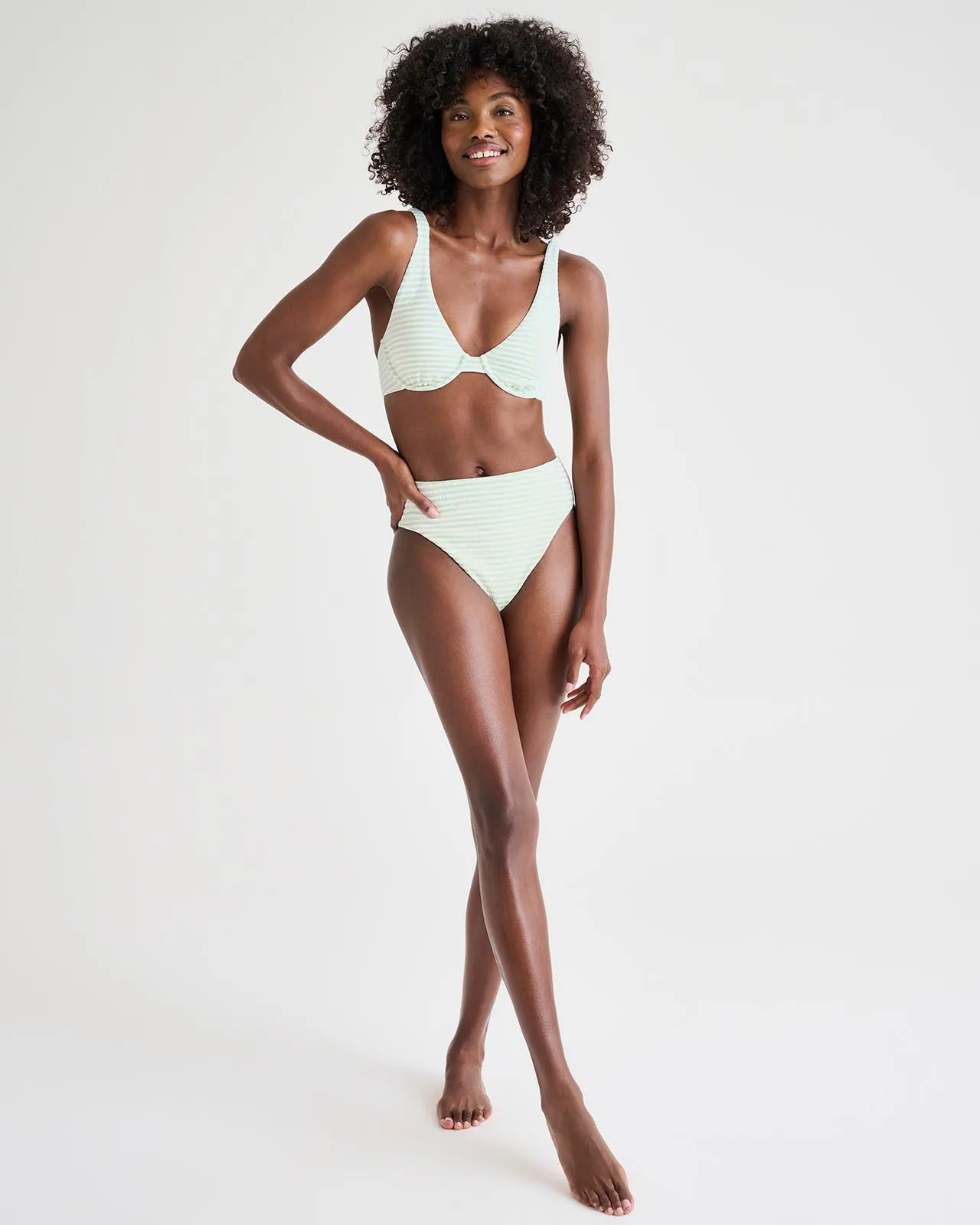 Sage High Waist Swim Bottom sold by Splendid product image thumbnail 2